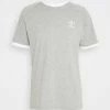 Adidas Originals STRIPES TEE UNISEX - Print T-shirt - Medium Grey Heather