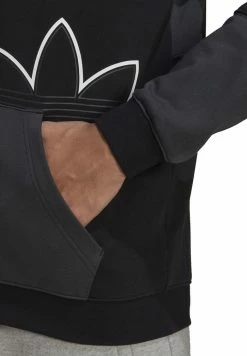 Adidas Originals SPRT FT ZIP HDY - Zip-up Sweatshirt - Black/carbon -Adidas Originals Shop ed3efcdc988b46b092732315816407a7