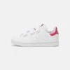 Adidas Originals STAN SMITH UNISEX - Trainers - White/bold Pink