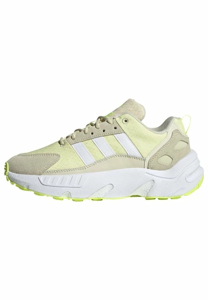 Adidas Originals ZX BOOST - Trainers - Yellow 1 Adidas Originals ZX BOOST - Trainers - Yellow