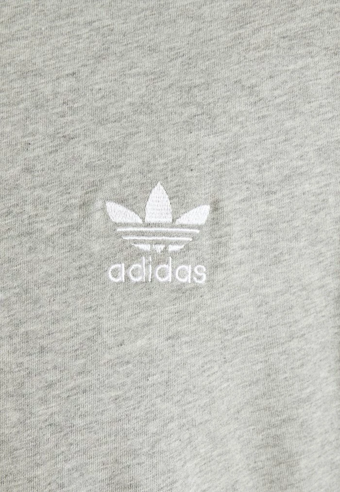 Adidas Originals ESSENTIAL TEE UNISEX - Basic T-shirt - Medium Grey Heather 7 Adidas Originals ESSENTIAL TEE UNISEX - Basic T-shirt - Medium Grey Heather - Image 7