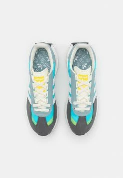 Adidas Originals RETROPY E5 UNISEX - Trainers - Grey Five/footwear White/bliss Blue -Adidas Originals Shop ee0f248dab1a41c7bb54cb9473ace14e