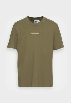 Adidas Originals EDGE SEAM - Basic T-shirt - Khaki -Adidas Originals Shop ee1c1524e68c43a497414fd38334c005