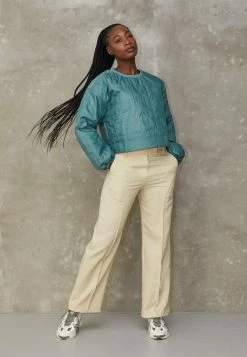 Adidas Originals QUILTED - Sweatshirt - Tech Emerald