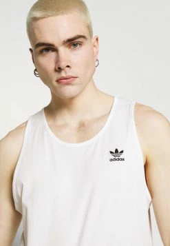 Adidas Originals ESSENTIALS TANK UNISEX - Top - White -Adidas Originals Shop eef9a0fba8d34f46ad60286186cedbba