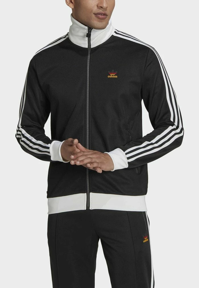 Adidas Originals FB NATIONS TT - Training Jacket - Black White Team Power Red Team Colleg Gold 6 Adidas Originals FB NATIONS TT - Training Jacket - Black White Team Power Red Team Colleg Gold - Image 6