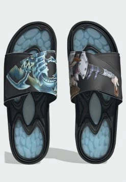 Adidas Originals REPTOSSAGE YU GI OH - Pool Slides - Core Black/hazy Sky -Adidas Originals Shop ef6e523906b64d80b1203d585ff365de