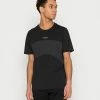 Adidas Originals ESSENT TEE - Print T-shirt - Black