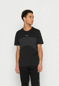 Adidas Originals ESSENT TEE - Print T-shirt - Black
