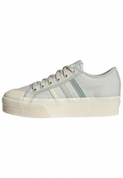 Adidas Originals NIZZA PLATFORM - Trainers - White