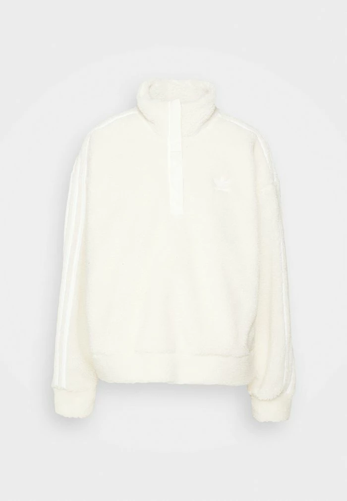 Adidas Originals Fleece Jumper - White 7 Adidas Originals Fleece Jumper - White - Image 7