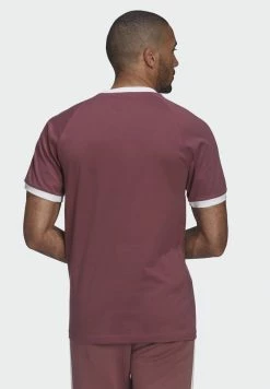 Adidas Originals STRIPES TEE UNISEX - Print T-shirt - Brown -Adidas Originals Shop f16cb95eb1634c869be684e4a2394741