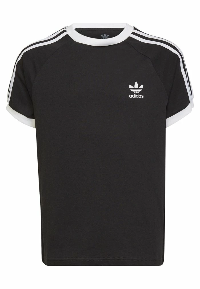 Adidas Originals ADICOLOR 3-STRIPES - Print T-shirt - Black 1 Adidas Originals ADICOLOR 3-STRIPES - Print T-shirt - Black