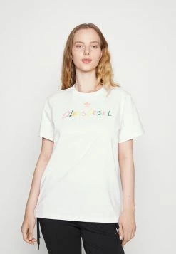 Adidas Originals GRAPHIC TEE - Print T-shirt - White