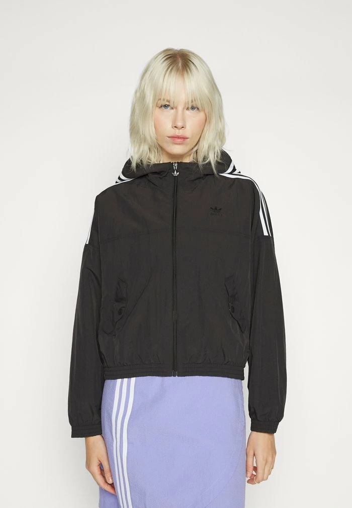 Adidas Originals Windbreaker - Black 4 Adidas Originals Windbreaker - Black - Image 4