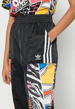 Adidas Originals RICH MNISI - Tracksuit Bottoms - Black/multicolor -Adidas Originals Shop f393f8efa62046169f57748adfe6c78d