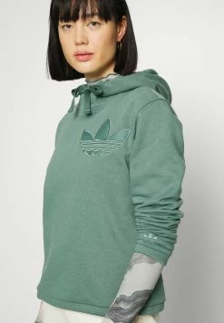 Adidas Originals HOODIE - Sweatshirt - Tech Emerald -Adidas Originals Shop f3bf0c733889492481399d8de7ad02e8