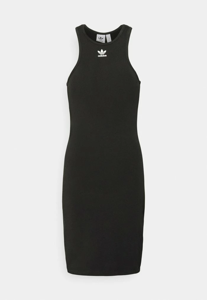 Adidas Originals DRESS - Jersey Dress - Black 6 Adidas Originals DRESS - Jersey Dress - Black - Image 6