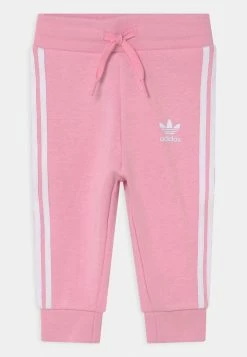 Adidas Originals HOODIE SET UNISEX - Sweatshirt - True Pink/white -Adidas Originals Shop f4450bc479bb46778ee49d46b833424d