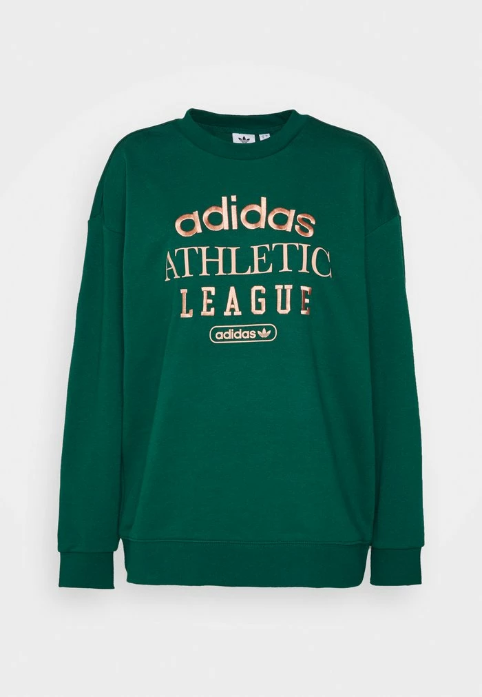 Adidas Originals RETRO LUXURY CREW - Sweatshirt - Collegiate Green 12 Adidas Originals RETRO LUXURY CREW - Sweatshirt - Collegiate Green - Image 12
