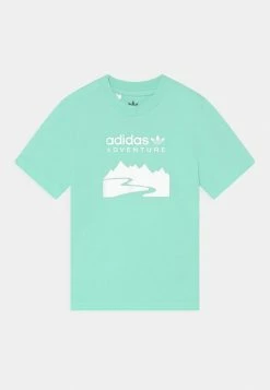Adidas Originals TEE UNISEX - Print T-shirt - Clear Mint