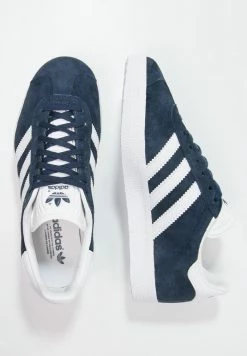 Adidas Originals GAZELLE - Trainers - Conavy/white/goldmt -Adidas Originals Shop f50eb28282934cbcb5eb73704f58f912
