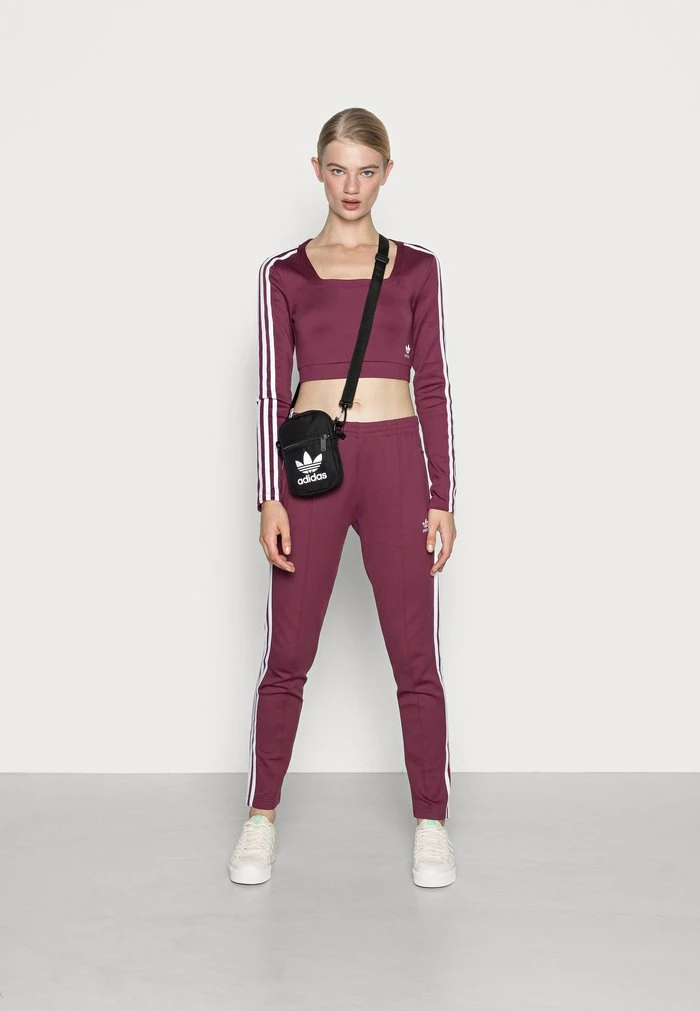 Adidas Originals LONG SLEEVE - Long Sleeved Top - Victory Crimson 2 Adidas Originals LONG SLEEVE - Long Sleeved Top - Victory Crimson - Image 2