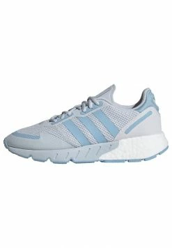 Adidas Originals ZX 1K BOOST SHOES - Trainers - Halo Blue/clear Blue/ftwr White