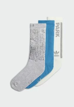 Adidas Originals IVY PARK KNIT SOCKS - Socks - Grey/blue/white -Adidas Originals Shop f63341729932480d9671dfbf72f79a2f