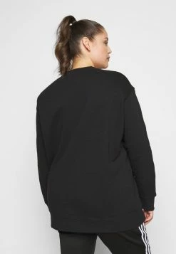 Adidas Originals CREW - Sweatshirt - Black/white -Adidas Originals Shop f65bd687a0d948f78339dddbbc0e152b