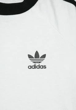 Adidas Originals 3 STRIPES TEE UNISEX - Print T-shirt - White/black -Adidas Originals Shop f6717cda1b104c66820e6007075d44d8