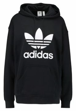 Adidas Originals HOODIE - Hoodie - Black/white -Adidas Originals Shop f6e9a03aaf514e4285f0c3a892f2c4c9