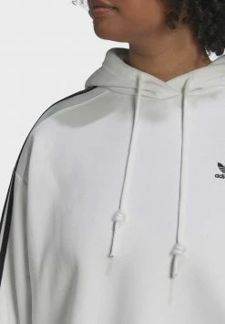 Adidas Originals ADICOLOR CLASSICS PLUS SIZE - Hoodie - White -Adidas Originals Shop f821ec14a6a44b66a34c86f591aabcd4