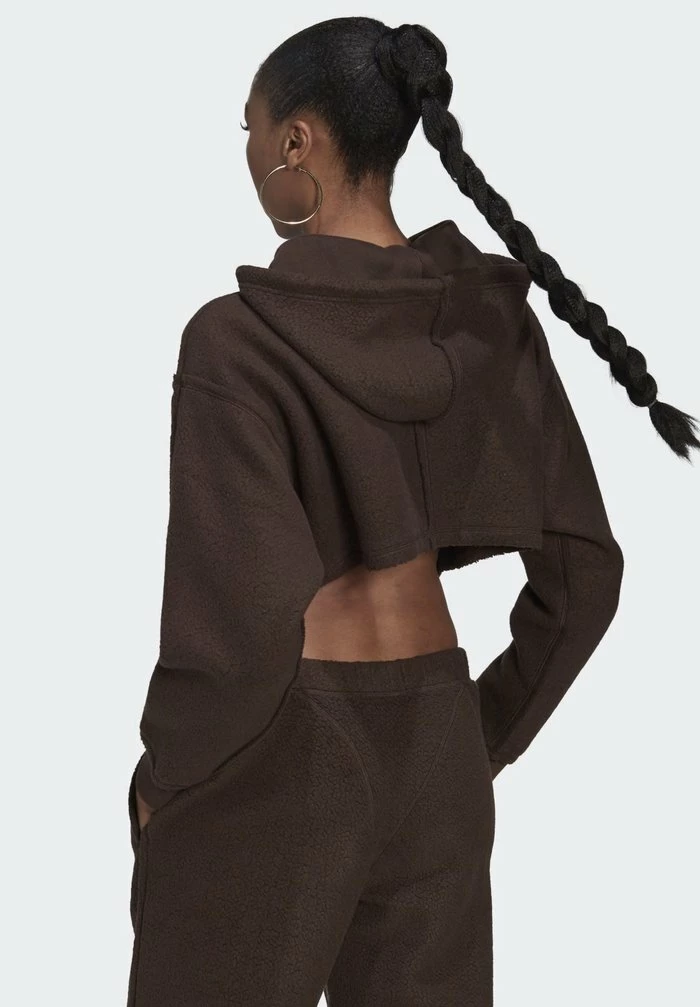 Adidas Originals FULL ZIP - Zip-up Sweatshirt - Dark Brown 2 Adidas Originals FULL ZIP - Zip-up Sweatshirt - Dark Brown - Image 2