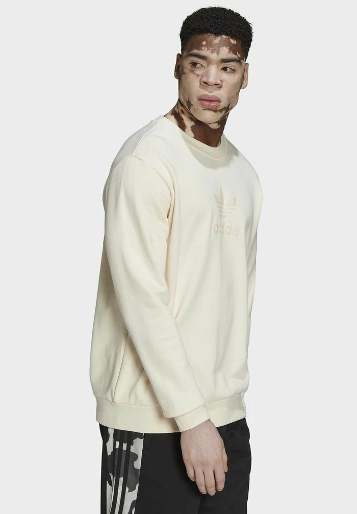 Adidas Originals TREFOIL SERIES STREET - Sweatshirt - Beige 3 Adidas Originals TREFOIL SERIES STREET - Sweatshirt - Beige - Image 3