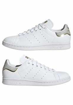 Adidas Originals STAN SMITH - Trainers - Ftwr White Alumina Gold Met. -Adidas Originals Shop f952c816f5be4fda85e66d9cd2cb79b4