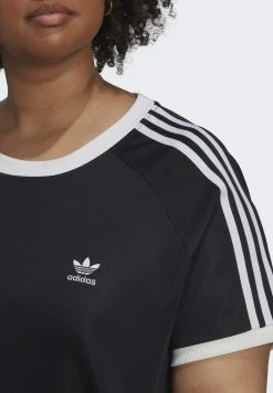 Adidas Originals CLASSICS SLIM 3-STRIPES PLUS SIZE - Print T-shirt - Black 9 Adidas Originals CLASSICS SLIM 3-STRIPES PLUS SIZE - Print T-shirt - Black -Adidas Originals Shop fa3383a244c04129afa4e833ea2e48d6