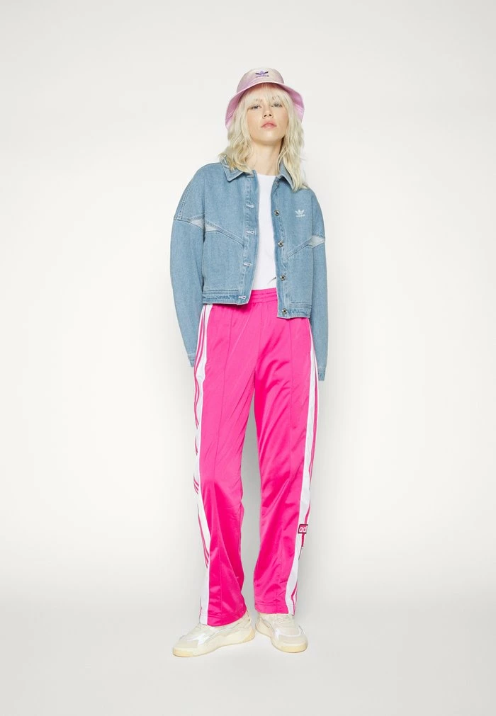 Adidas Originals ADICOLOR CLASSICS ADIBREAK - Tracksuit Bottoms - Real Magenta 2 Adidas Originals ADICOLOR CLASSICS ADIBREAK - Tracksuit Bottoms - Real Magenta - Image 2