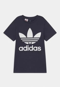 Adidas Originals TREFOIL TEE UNISEX - Print T-shirt - Shadow Navy/white