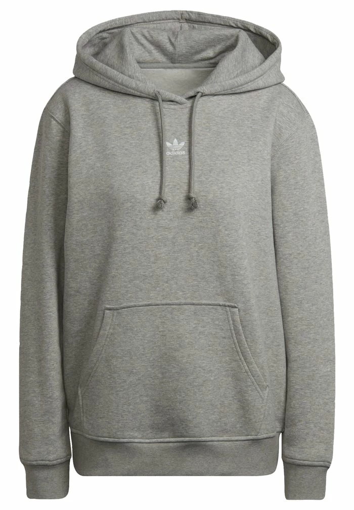 Adidas Originals ADICOLOR ESSENTIALS FLEECE - Hoodie - Grey 7 Adidas Originals ADICOLOR ESSENTIALS FLEECE - Hoodie - Grey - Image 7