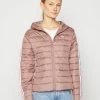 Adidas Originals SLIM PADDED JACKET - Light Jacket - Brown