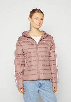 Adidas Originals SLIM PADDED JACKET - Light Jacket - Brown