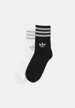 Adidas Originals CREW SOCK UNISEX 2 PACK - Socks - Black