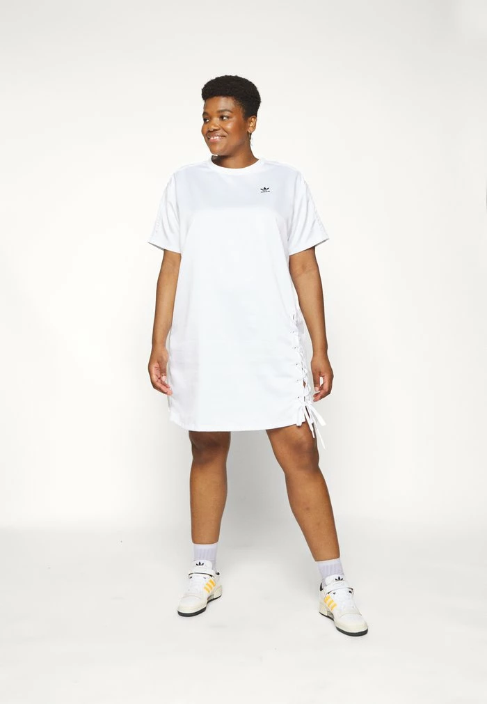 Adidas Originals TEE DRESS - Day Dress - White 5 Adidas Originals TEE DRESS - Day Dress - White - Image 5