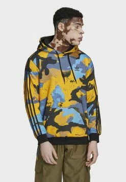 Adidas Originals CAMO AOP - Sweatshirt - Yellow