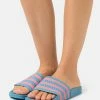 Adidas Originals ADILETTE - Pool Slides - Hazy Blue/hazy Rose