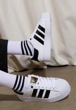 Adidas Originals SUPERSTAR BOLD - Trainers - Footwear White/clear Black/gold Metallic -Adidas Originals Shop fd1e7a188ab141fba3c8d31efdef9e76