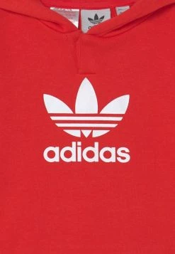 Adidas Originals HOODIE SET UNISEX - Sweatshirt - Vivid Red/white -Adidas Originals Shop fdbdfd67f7644bd7ab929507d0754e55