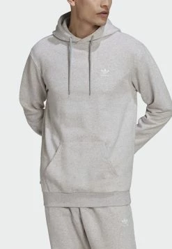 Adidas Originals ESSENTIALS - Hoodie - Grey/blue/pink -Adidas Originals Shop fdcee701bf7c455abb960e8db7463ddd