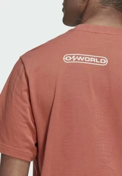 Adidas Originals OZWORLD - Print T-shirt - Brown 10 Adidas Originals OZWORLD - Print T-shirt - Brown -Adidas Originals Shop fde6d6b535e84857b2dc173ed18a15b8